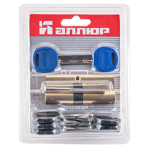 Цилиндровый механизм АЛЛЮР DL-01 75 (30х10х35) ВР перекод. 5+2 перф./кл.