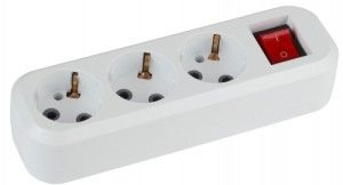 Колодка 3 гн с/з с выкл