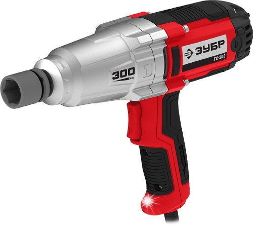 ЗУБР ГС-300 гайковерт ударный сетевой, 300 Нм, 1/2"