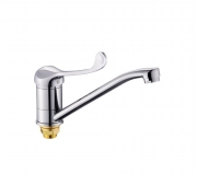 Смеситель Potato д/кухни Р4905 силумин с гайкой**