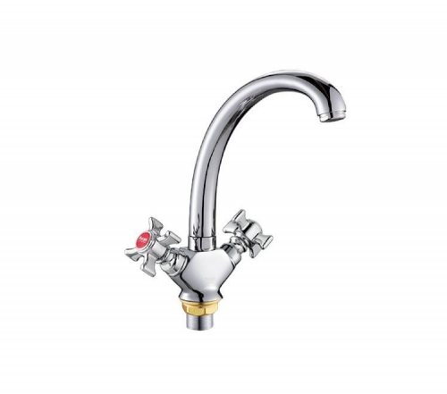 Смеситель Potato д/кухни Р5962 силумин с гайкой**