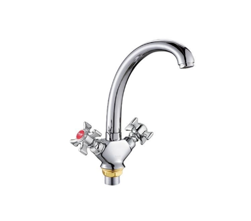 Смеситель Potato д/кухни Р5962 силумин с гайкой**