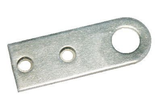 Пробой-ушко прямая оцинкованая 50х150х3,5 мм