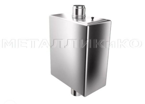 Бак на трубу 115×55×1000; AISI 430 0.80 (квадратный)