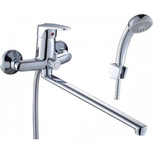 Смеситель Rossinka д/ванны D40-32 плоский излив