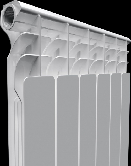 Радиатор алюминивый AQUAPROM AL 500/80 (6 секций)*