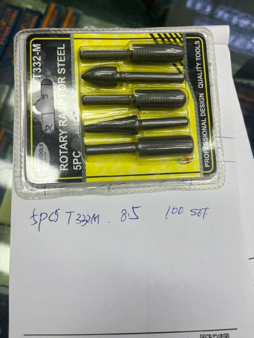 Набор борфрез по металлу 5шт