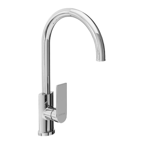 Смеситель AVRORA д/кухни Logo AV3421 с высоким поворот. изливом**