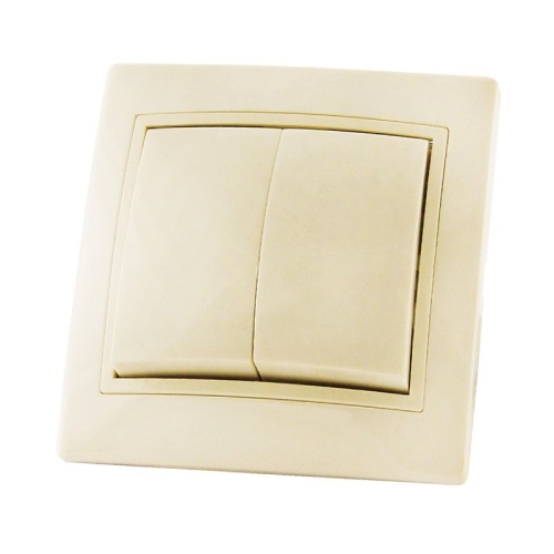 Выключатель СУ 2кл. 10А, слоновая кость