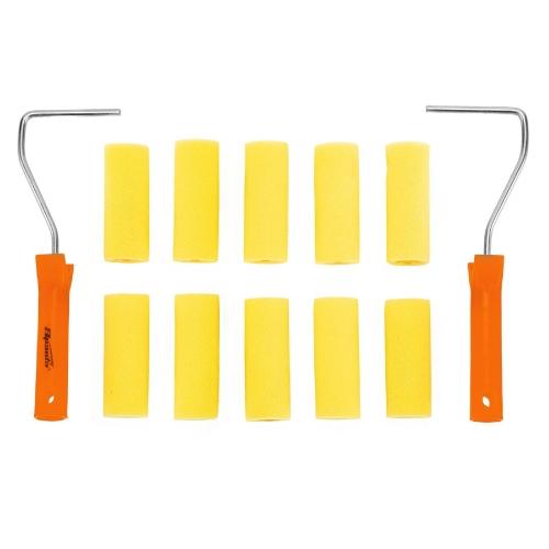 Набор мини-валиков "Поролон" 100мм 10шт, 2 бюгеля