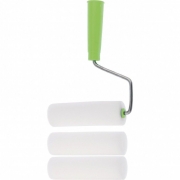 Валик поролоновый 180мм с рукояткой + 2 шубки