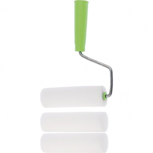 Валик поролоновый 180мм с рукояткой + 2 шубки