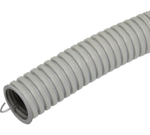 Труба гофр.ПВХ d 25 с зондом (10 м)