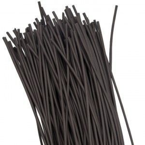 Термоусадочная трубка ТУТ20,0 / 10,0 мм 1м черная REXANT (10)