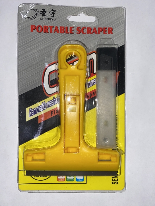 Скребок для удаления краски 100мм + лезвия запасные