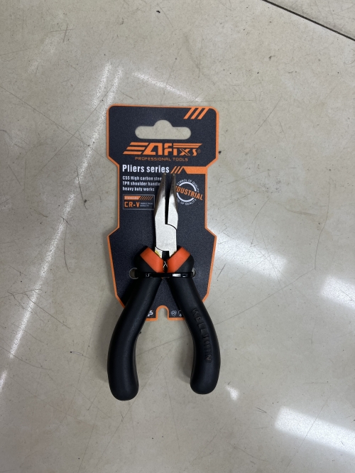 Тонкогубцы Mini изогнутые двухкомпонентные рукоятки 120мм