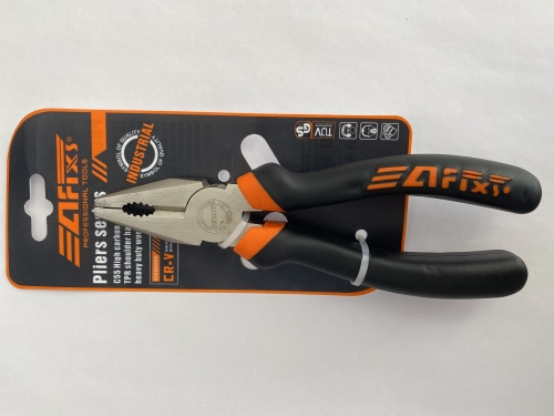 Плоскогубцы двухкомпонентные рукоятки 160мм