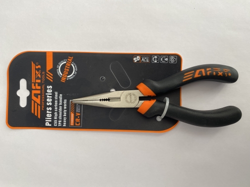 Тонкогубцы двухкомпонентные рукоятки 160мм