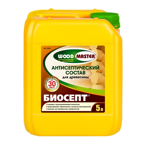 Антисептический пропиточный состав для древесины БИОСЕПТ (10л)
