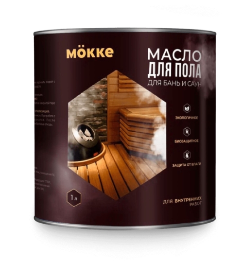 Масло для бань и саун MӦKKE для пола, 0,4л (1кор 6шт)