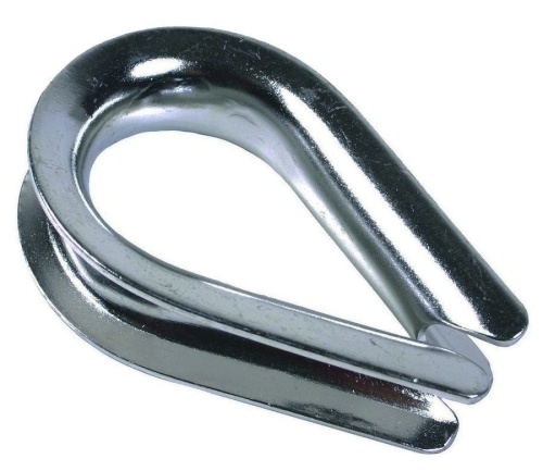 Коуш для троса DIN 6899 4 мм (25 шт)