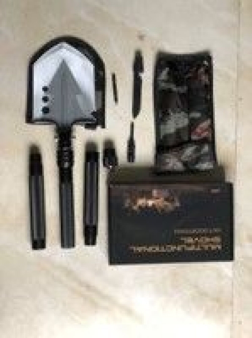 Лопата туристическая многофункциональная складаная