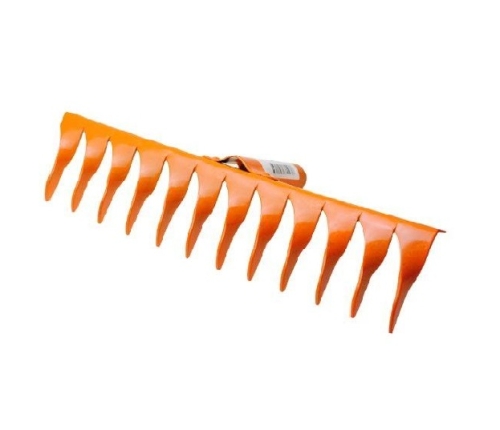 Грабли 12-ти зубые витые УСИЛЕННЫЕ клепаные (без черенка)