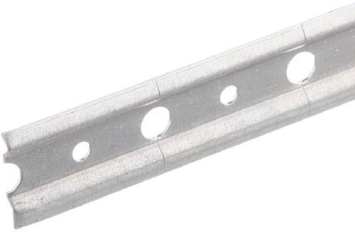 Шина д/кухонных шкафов (длина - 2м,белый цинк)