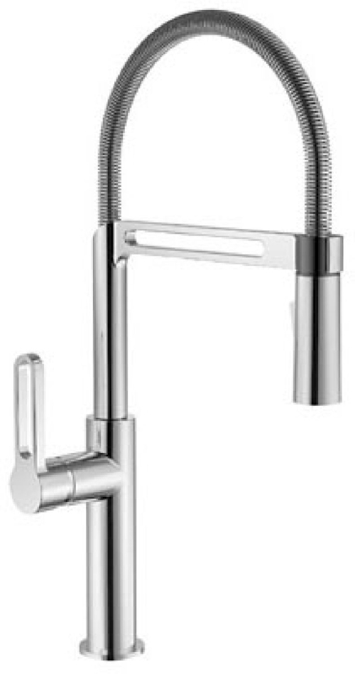 Смеситель GOTA ROCIO д/кухни Kitchen pro шар. с гибким изливом хром 2-х реж.аэратор***