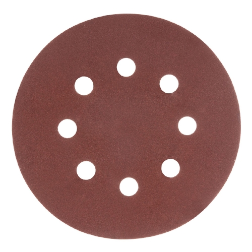 Круг абразивный на ворсовой основе под липучку, перфорированный 125мм P240 (5шт)