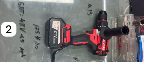 Дрель-шуруповерт ударная аккумуляторная 48V, 2АКБ, в кейсе