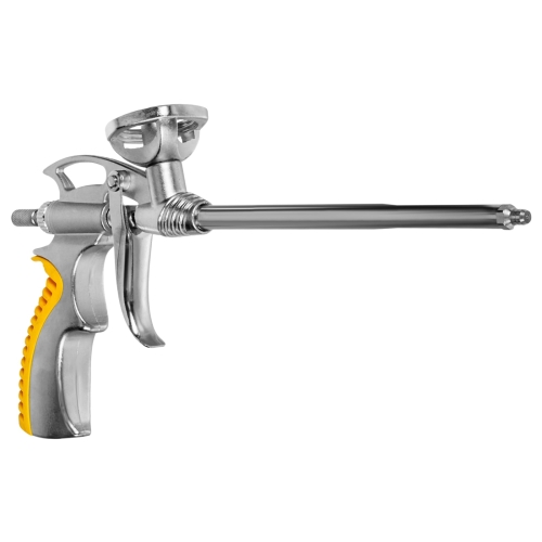 Пистолет для монтажной пены с никелированным покрытием ПРОФИ