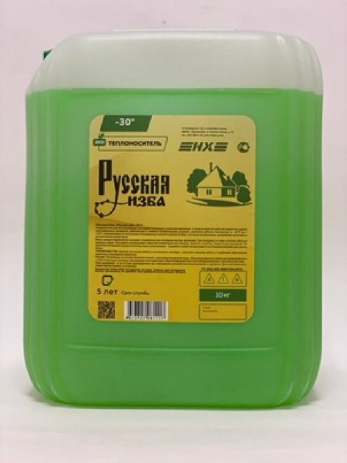 ЭКОтеплоноситель (антифриз) "Русская изба" (-30 °C) 10 кг