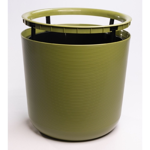 Горшок ЛИОН 16,6л d30 h30 Папоротник с вкладкой