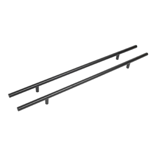 Ручка-скоба мебельная StahlBuro A8925-320 (2 шт) BL (мат. черный)