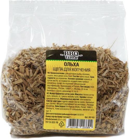 Щепа 0,5л Ольха, BBQ time*