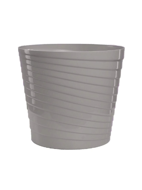 Горшок Верона 2,7л D17 серый мусон без поддона (уп.20)
