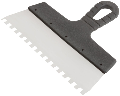 Шпатель фасадный зубчатый 150мм зуб 6х6мм СТРОИЧ