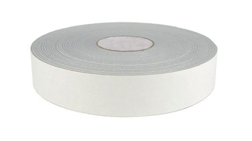 Лента-бордюр для раковин и ванн белая 10мм х 10мм х 3м