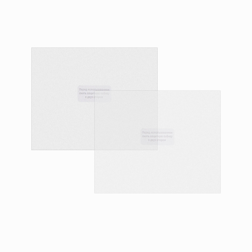 Стекло поликарбонат защитное 110х90 (2шт)