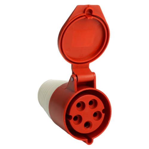 Розетка переносная ST-225 32А 380В 3P+PE+N IP44, RST32-225-44