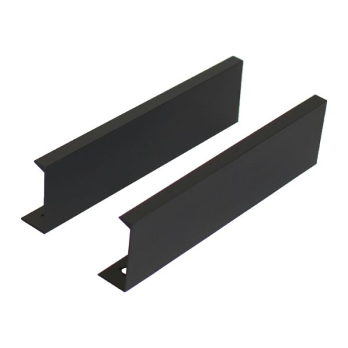 Ручка-скоба мебельная StahlBuro A306-128 (2 шт) BL (мат. черный)