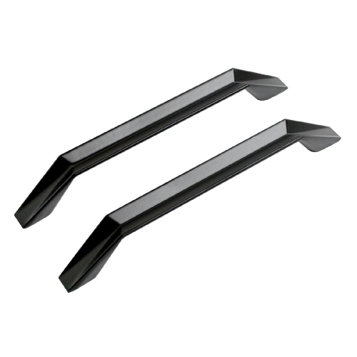 Ручка-скоба мебельная StahlBuro A109-128 (2 шт) BL (мат.черный)