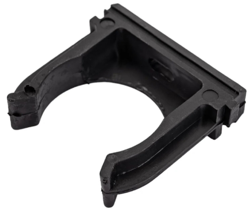 Клипса-крепеж для гофры D25 (чёрный) (1 упак-100шт)