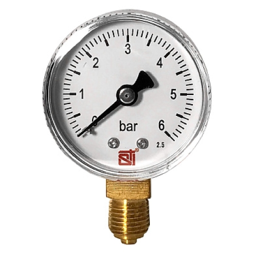 Манометр аксиальный STI D50 6 bar (G1/4)"