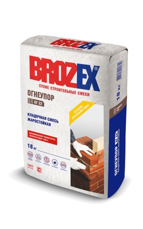 Кладочная смесь жаростойкая (18 кг)