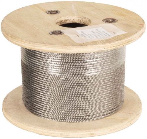 Трос стальной DIN 3055 8мм (100м)