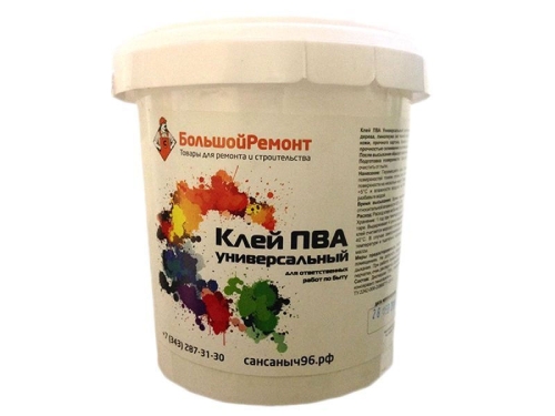 Клей ПВА универсальный "Большой ремонт" 1 кг
