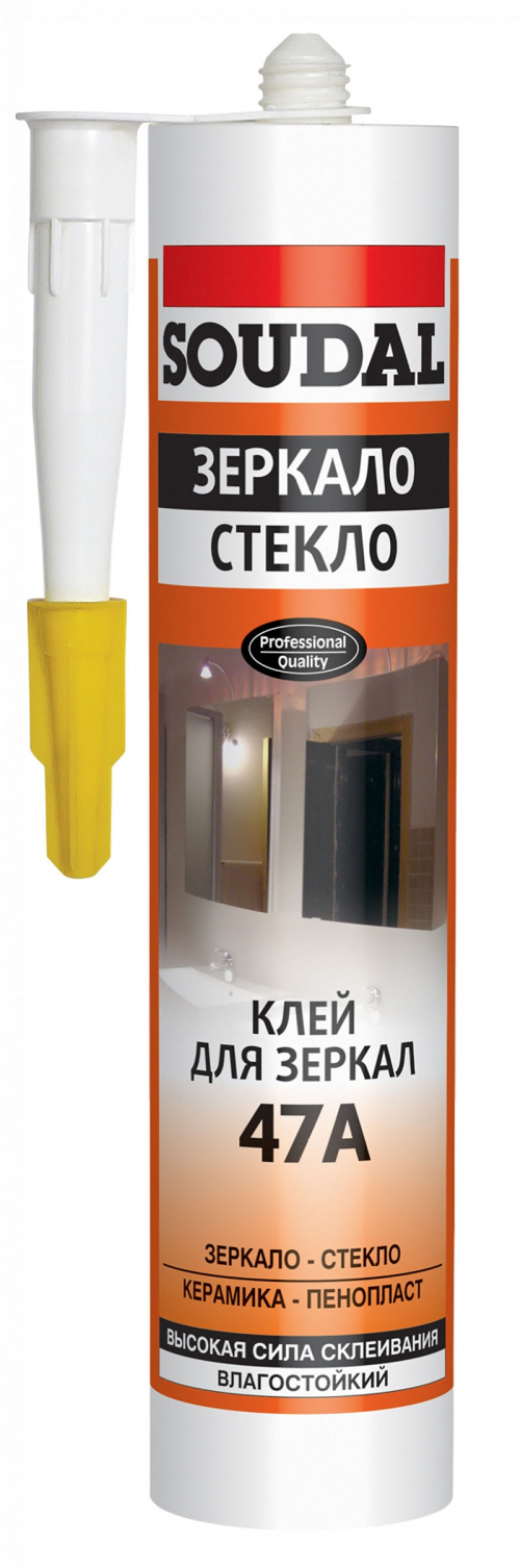 Клей для зеркал Соудал 47А 280 мл , арт.117384 *