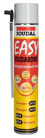 Клей Соудал полиуретановый Soudabond Easy (бытовой) 750 мл , арт.121621 *